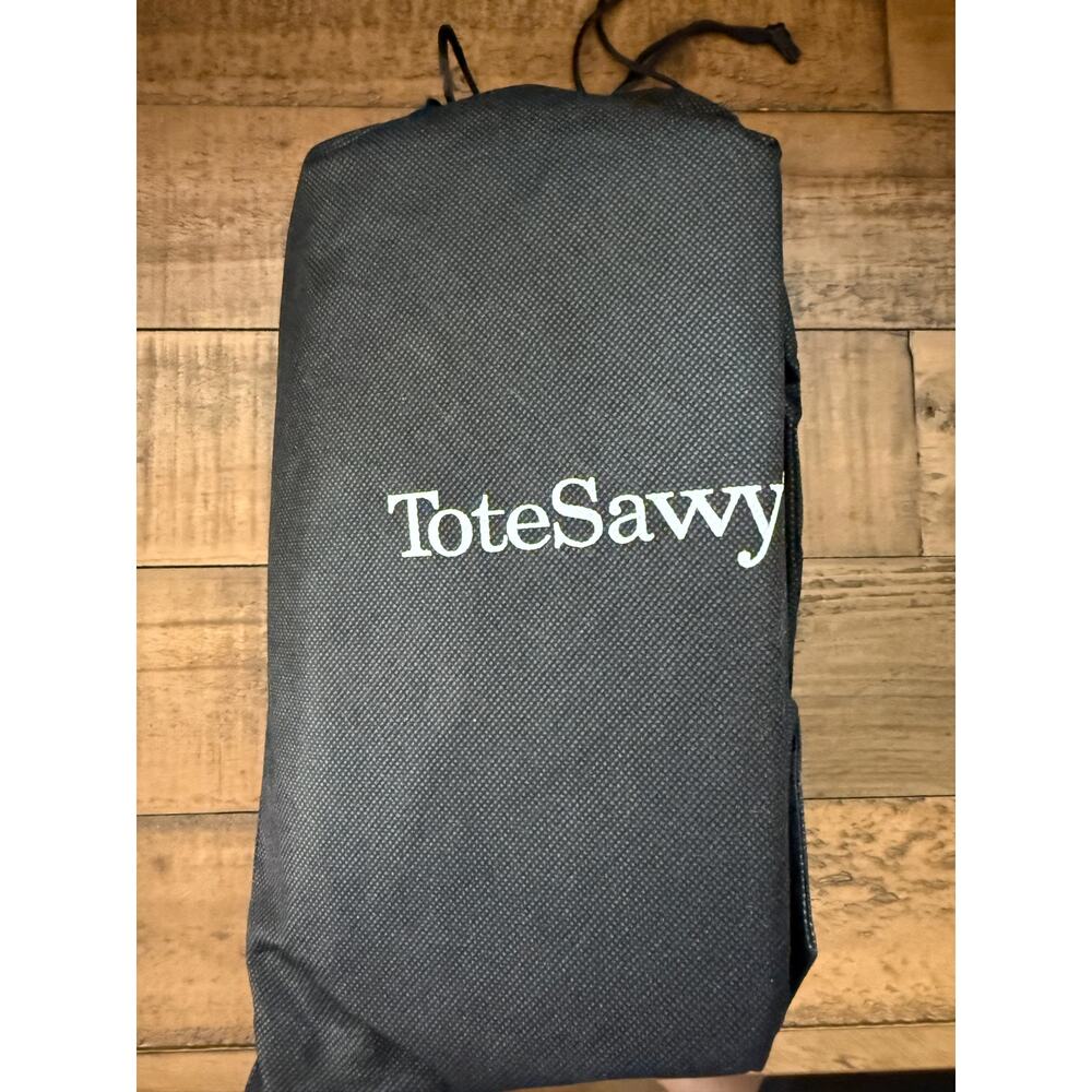 ToteSavvy Crossbody Diaper Bag Changing Mat, Wipes Pocket Tan - Picture 4 of 10